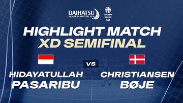 Indonesia Masters 2026 | XD SF | HIDAYATULLAH / PASARIBU (INA) [6] vs CHRISTIANSEN / BØJE (DEN)