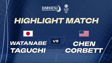 Highlight Match | XD QUAL R1 | WATANABE / TAGUCHI (JPN) vs CHEN / CORBETT (USA)