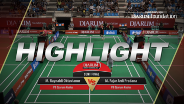 M. Raynaldi Oktavianur Rizky (Djarum Kudus) VS M. Fajar Ardi Pradana (Djarum Kudus)