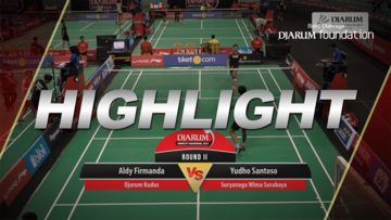Aldy Firmanda (Djarum Kudus) VS Yudho Santoso (Suryanaga Wima Surabaya)