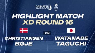 Indonesia Masters 2026 | XD R16 | CHRISTIANSEN / BØJE (DEN) vs WATANABE / TAGUCHI (JPN)