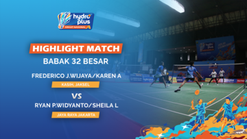 Highlight Match Day 1 - Frederico Jonathan Wijaya / Karen Aprilia (KASIH, JAKSEL) VS Ryan Putra Widyanto / Sheila Lidia (JAYA RAYA JAKARTA)