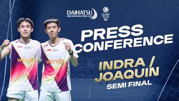 Press Conference Raymond Indra/Nikolaus Joaquin (Semi Final)