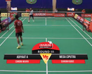 Adiyaat Alfitrianta Wibawa (Candra Wijaya) VS Mega Ciputra (Djarum Kudus)