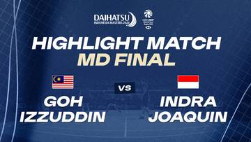 Indonesia Masters 2026 | MD Final | GOH (MAS) / IZZUDDIN (MAS) [4] vs R INDRA (INA) /N JOAQUIN (INA)
