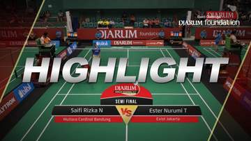 Saifi Rizka Nurhidayah (Mutiara Cardinal Bandung) VS Ester Nurumi Tri Wardoyo (Exist Jakarta)