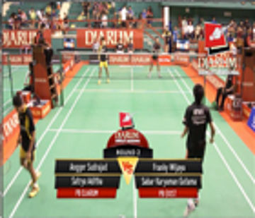 Angger Sudrajad / Satrya Aditha (PB DJARUM) VS Franky Wijaya / Sabar Karyaman G. (PB EXIST)