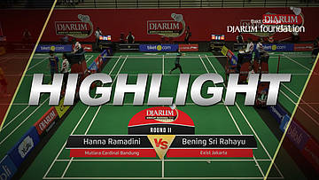 Hanna Ramadini (Mutiara Cardinal Bandung) VS Bening Sri Rahayu (Exist Jakarta)