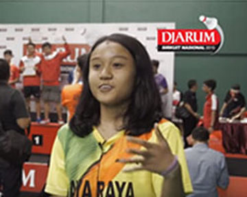 Interview Aurum Oktavia (Juara I Tunggal Taruna Putri)