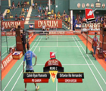 Calvin Ryan Mamonto (PB DJARUM) VS Oktavian Rio Hernandes (SEMEN GRESIK) 