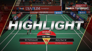 Sri Fatmawati (Jaya Raya Jakarta) VS Asty Dwi Widyaningrum (Jaya Raya Jakarta)