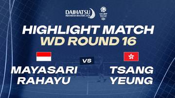 Indonesia Masters 2026 | WD R16 | MAYASARI / RAHAYU (INA) vs TSANG / YEUNG (HKG)