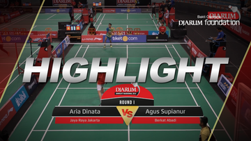 Aria Dinata (Jaya Raya Jakarta) VS Agus Supianur (Berkat Abadi)