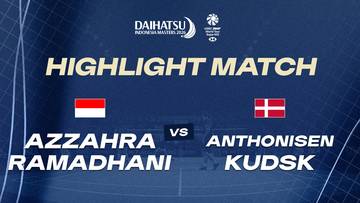 Indonesia Masters 2026 | WD R32 | AZZAHRA / RAMADHANI (INA) vs ANTHONISEN / KUDSK (DEN)