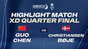 Indonesia Masters 2026 | XD QF | GUO / CHEN (CHN) [5] vs CHRISTIANSEN / BØJE (DEN)
