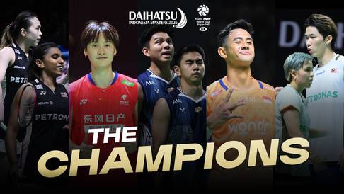 THE CHAMPIONS | Indonesia Masters 2026